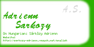 adrienn sarkozy business card